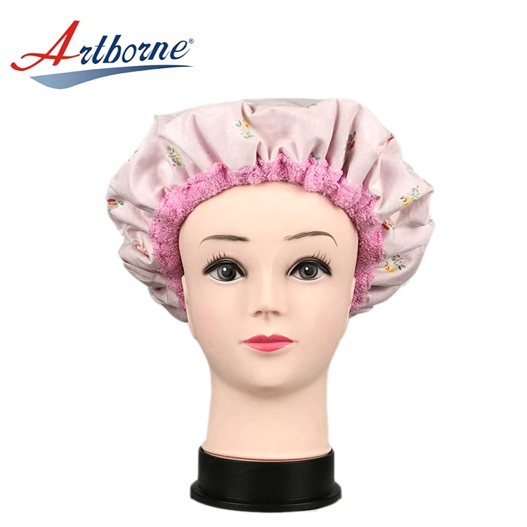 Artborne care best shower cap for deep conditioning factory for lady-20