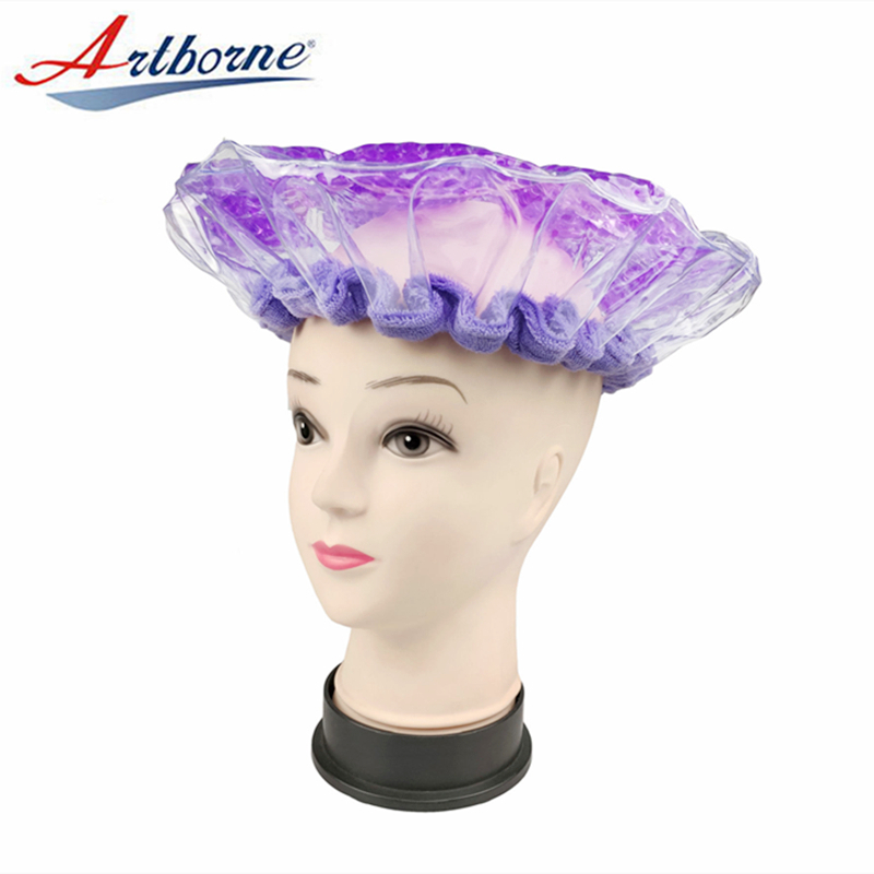 Artborne microwavable deep conditioning thermal heat cap factory for lady-2