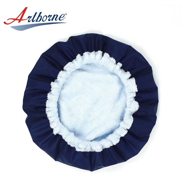 Artborne gel washable shower cap factory for lady-2