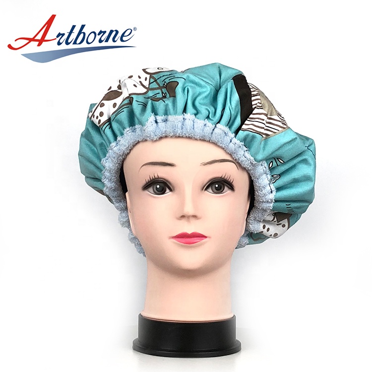 Artborne Artborne satin cap suppliers for shower-27