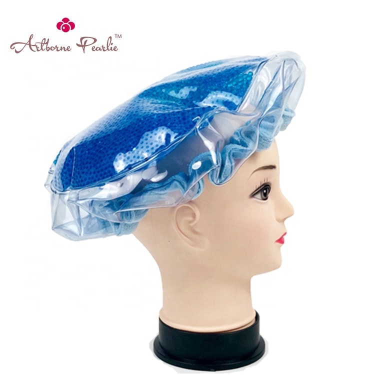 latest microwavable conditioning cap heat factory for lady-1