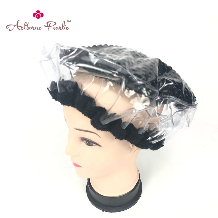 custom microwave hair conditioning cap shower suppliers for hair-1