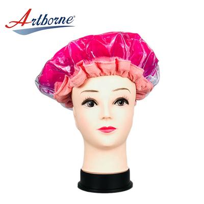 click instant heat hot steaming steam hair mask cap bonnet