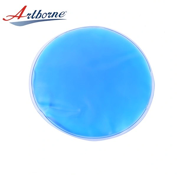 Wholesale Round Reusable Hand Warmer Hot Cold Pad Round Shaped Custom Gel Ice Pack for Medical Devices and Health Care hcp3
