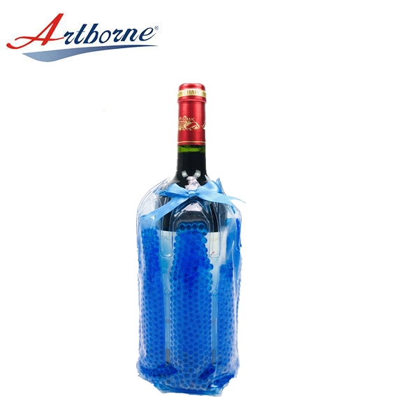 Portable Reusable Cool & Hot Pack for Wine Chiller Bag Ice Gel Bead Pad Take Wine to Go or Outdoors Keep Wine Cool