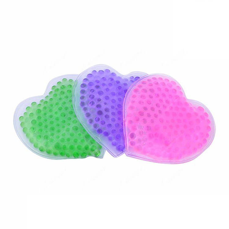 Non-Toxic Soft Gel Bead Massage Ice Therapy Hot and Cold Gel Bead Ice Pack Freezable Microwavable Cold Wrap Cold Compress