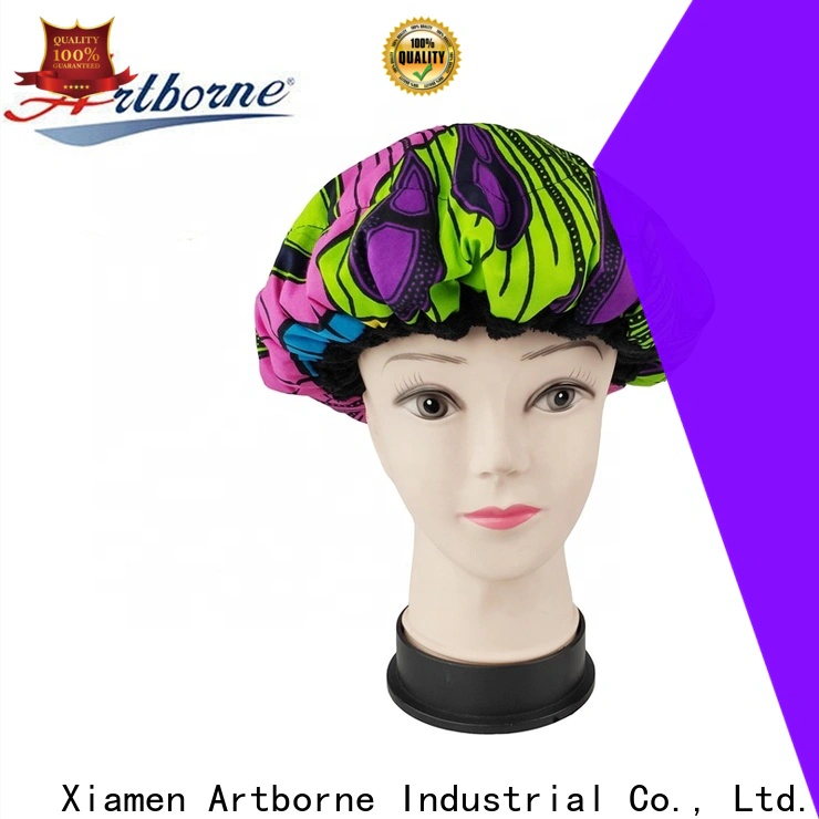 Artborne curly heat cap for deep conditioning suppliers for lady