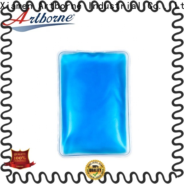 Artborne custom reusable gel ice packs suppliers for pain