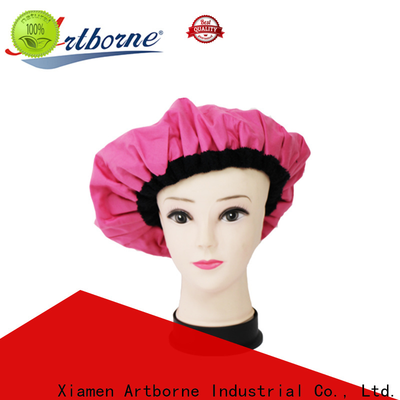 Artborne bead shower cap for deep conditioning supply for hair