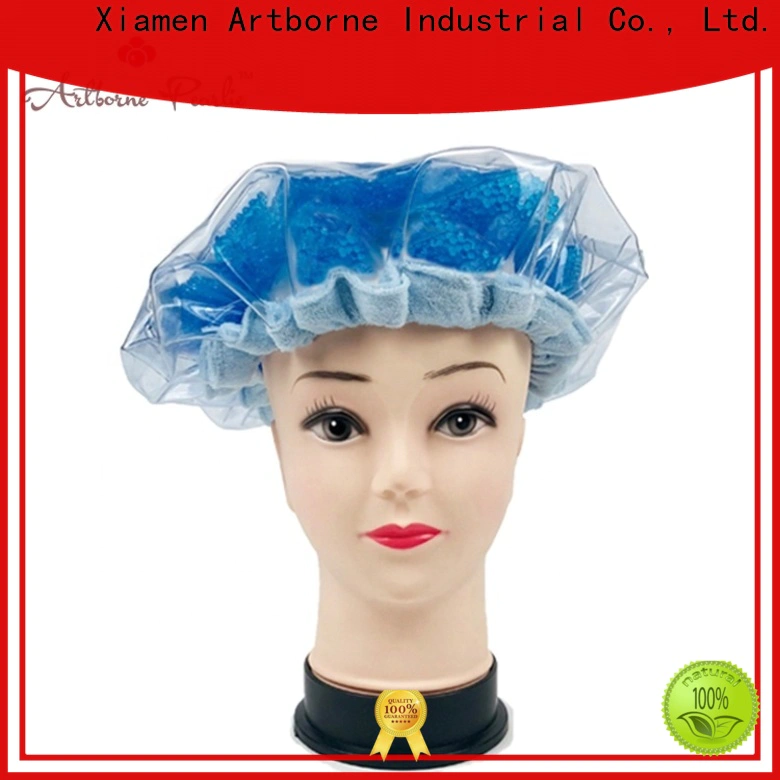Artborne bead microwave shower cap for business for lady