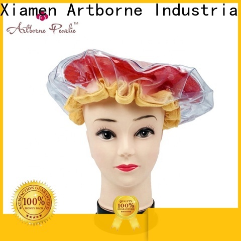 Artborne latest hot head deep conditioning thermal heat cap suppliers for lady