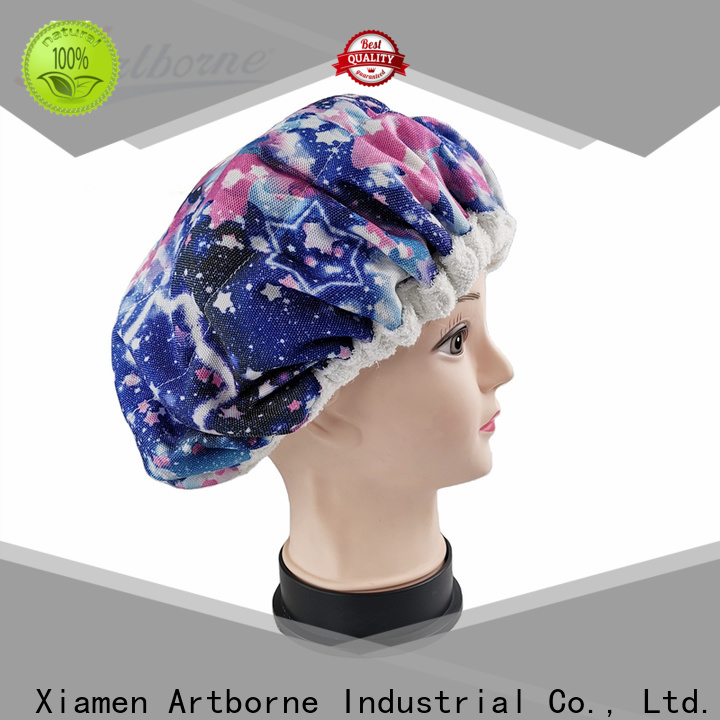 Artborne wholesale hot head thermal conditioning cap suppliers for shower
