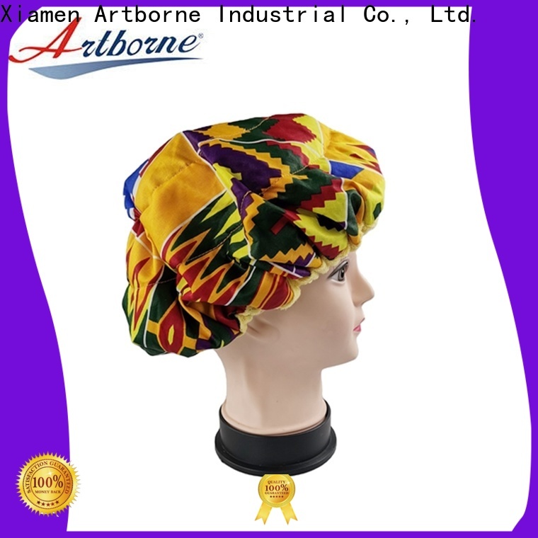 Artborne top thermal cap for hair treatment and deep conditioning company for lady