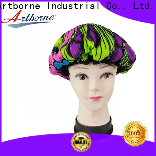 Artborne custom cordless conditioning heat cap supply for hair
