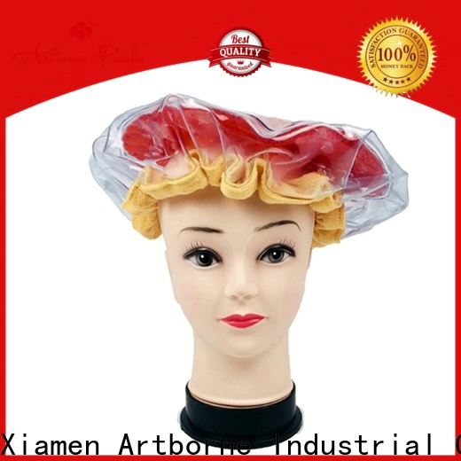 Artborne wholesale hot head microwavable deep conditioning heat cap manufacturers for women