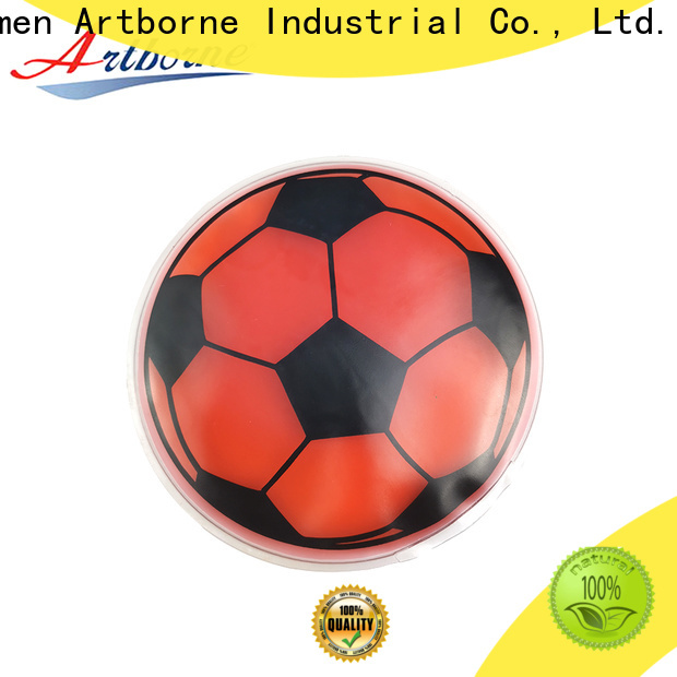 Artborne wholesale round reusable ice packs supply for muscle strain