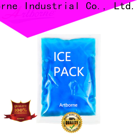 Artborne best blue gel ice pack supply for muscle strain