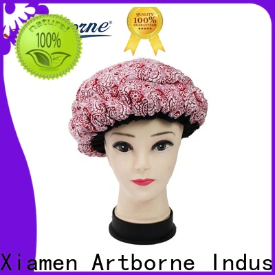 Artborne steaming hair bonnet company for shower