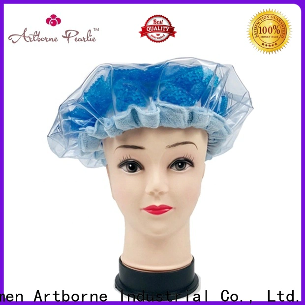 latest microwavable conditioning cap heat factory for lady
