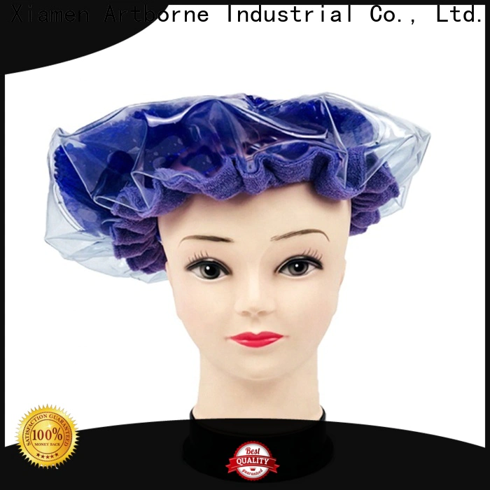 Artborne bead microwave heat cap for hair manufacturers for women