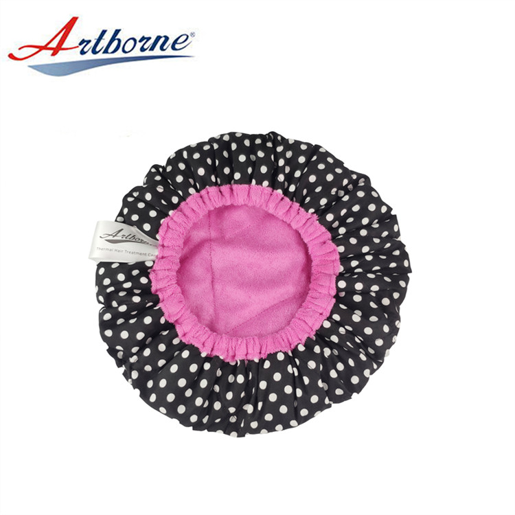 Artborne curling silk hair cap manufacturers for lady-1