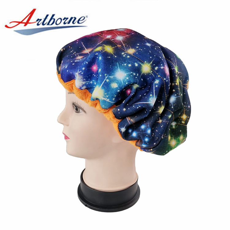 Artborne condition hair bonnet supply for shower-2