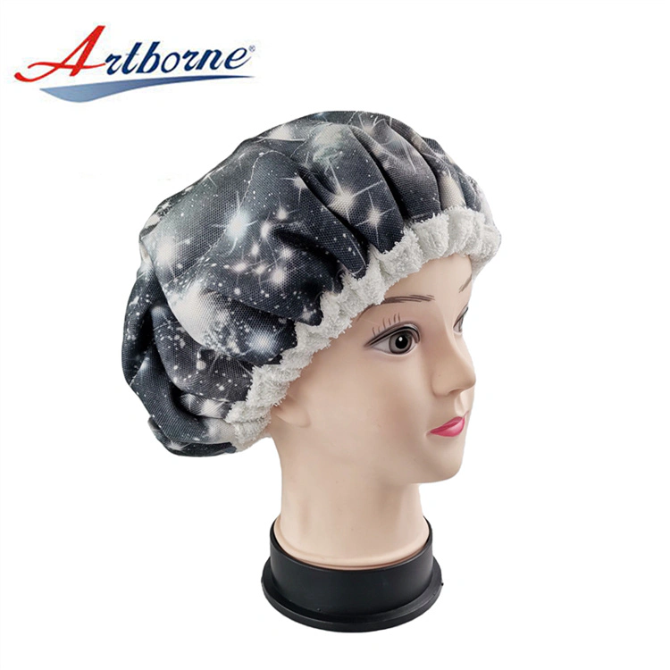 Natural flaxseed gel linseed microwavable heat Thermal Cordless Deep Conditioning Heat Linseed Capsalon hair care cap bonnet cap