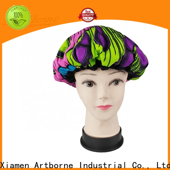 Artborne custom heat treat hair cap factory for shower