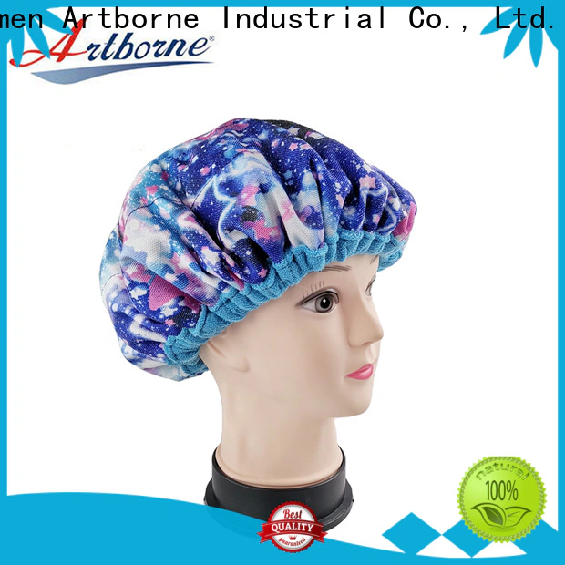 Artborne cordless flaxseed hair cap company for lady