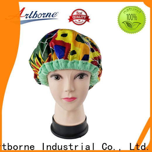 Artborne reusable hot head thermal hair cap suppliers for shower
