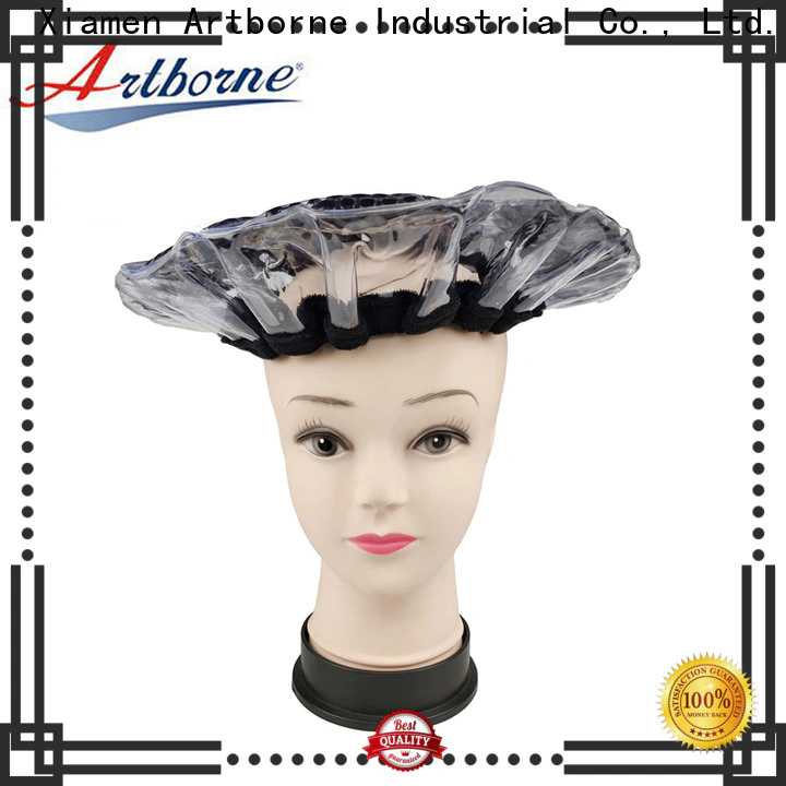 Artborne heat heating cap for hair conditioning company for home