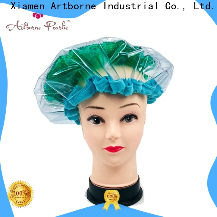 Artborne high-quality microwavable deep conditioning heat cap for business for women