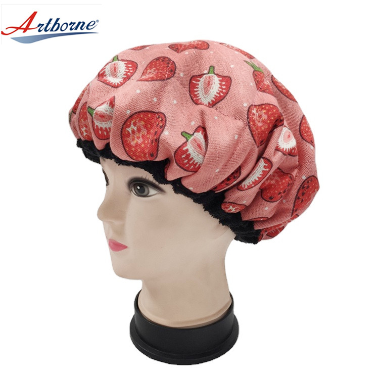 Strawberry deep conditioning hair care cap 5.jpg