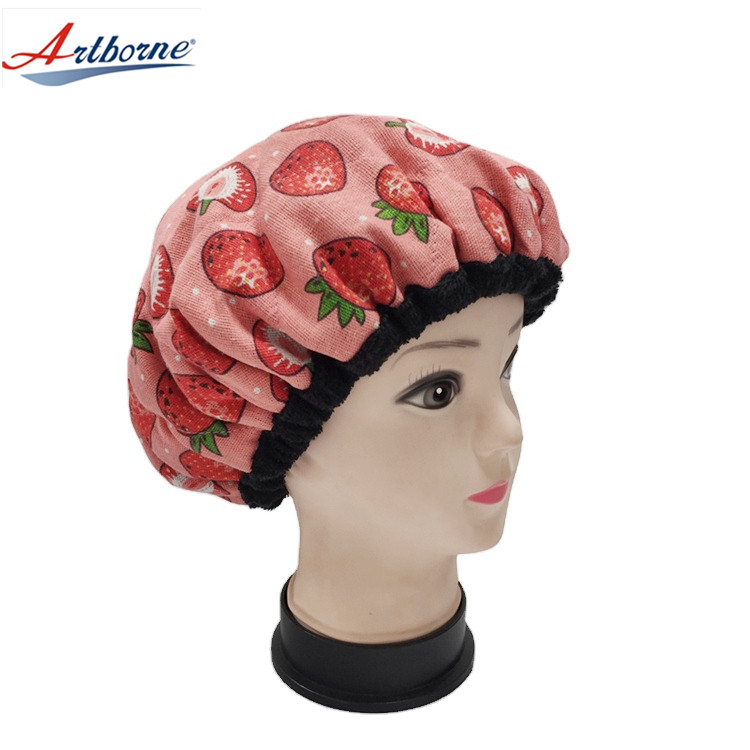 Strawberry deep conditioning hair care cap 6.jpg