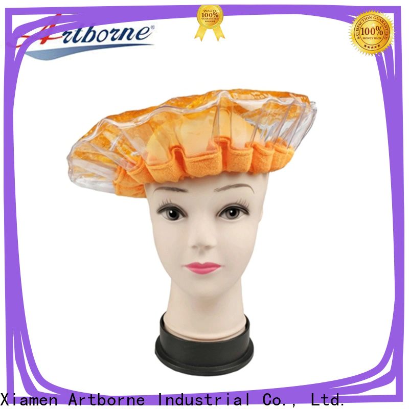 Artborne latest hot head microwavable deep conditioning cap factory for home