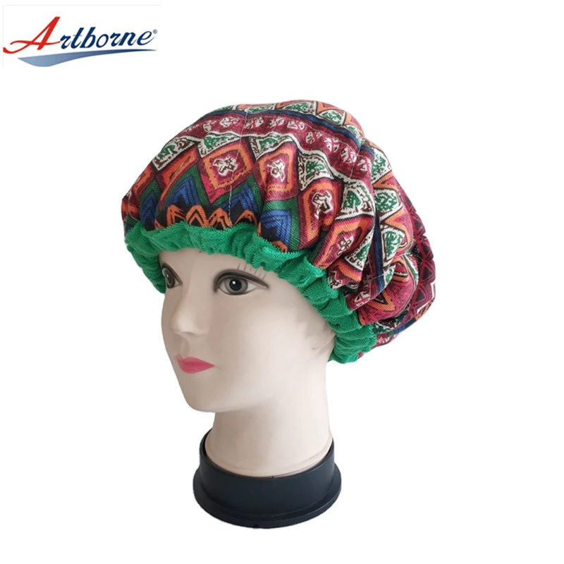 Reusable thermal hair care cap microwavable deep conditioning heat cap hot cold pad heating cap