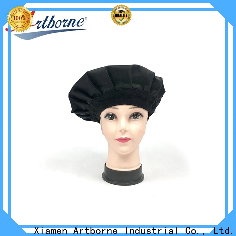 custom thermal hair care cap bonnet for business for shower