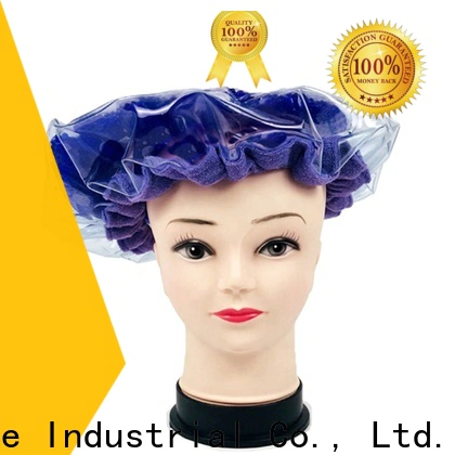 custom microwavable deep conditioning heat cap treatment factory for lady