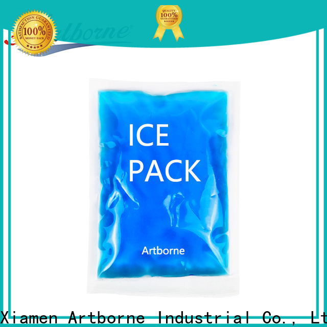 Artborne plastic ice pack for migraine suppliers for muscle strain