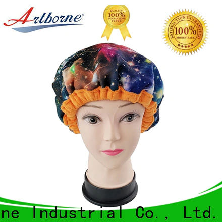 Artborne condition hair bonnet supply for shower