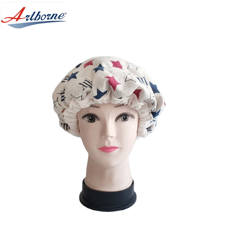 Home Use Care Deep Conditioning Heat Cap Hair Treatment Steam Cap Heat Therapy and Thermal Spa Hair Steamer Clay Bead Hair Cap