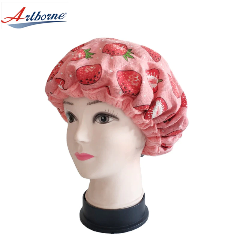Home Use Care Hair Steamer Cap Gel Cap Hot and Cold Therapy Clay Bead Interior for Steaming Hair Styling and Treatment Steam Cap