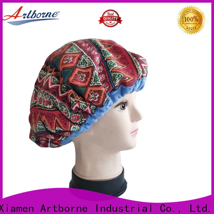 Artborne custom thermal hot head deep conditioning cap suppliers for lady