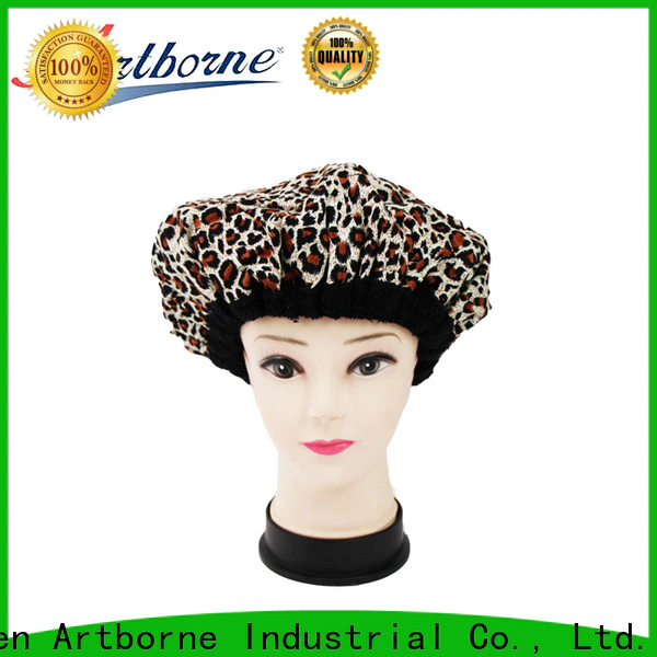 Artborne microwavable plastic shower cap suppliers for hair