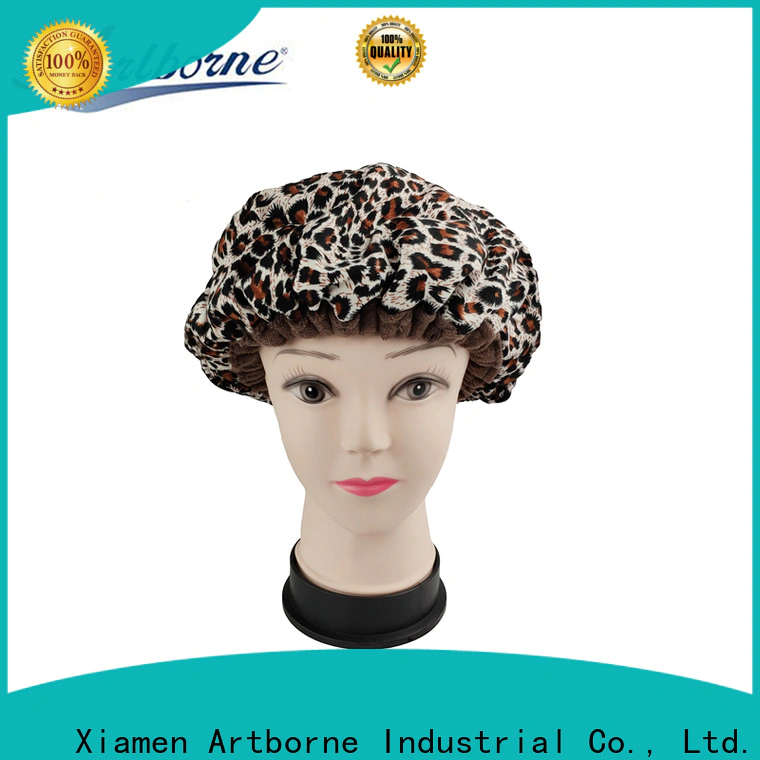 Artborne custom shower cap for women for business for home