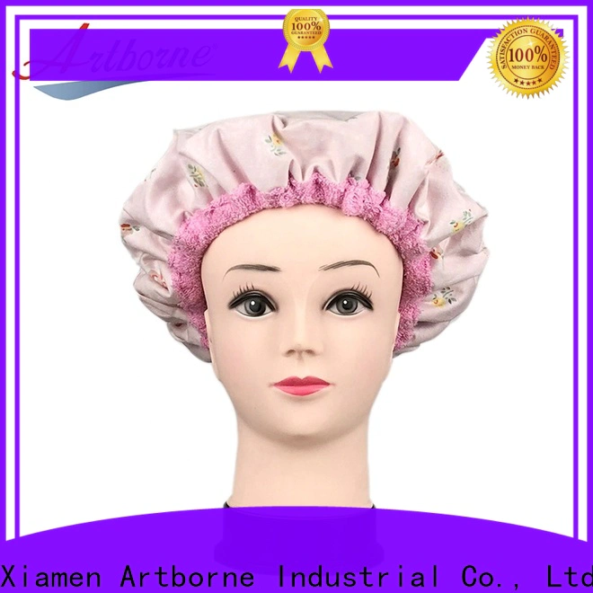 Artborne best waterproof shower cap for business for home