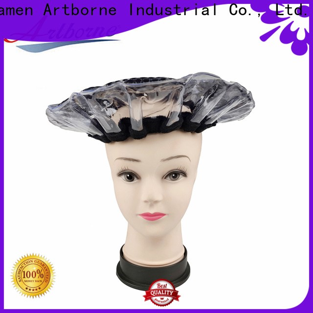 Artborne top hot head conditioning cap suppliers for lady