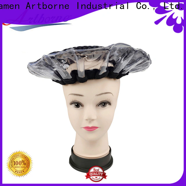 Artborne top hot head conditioning cap suppliers for lady