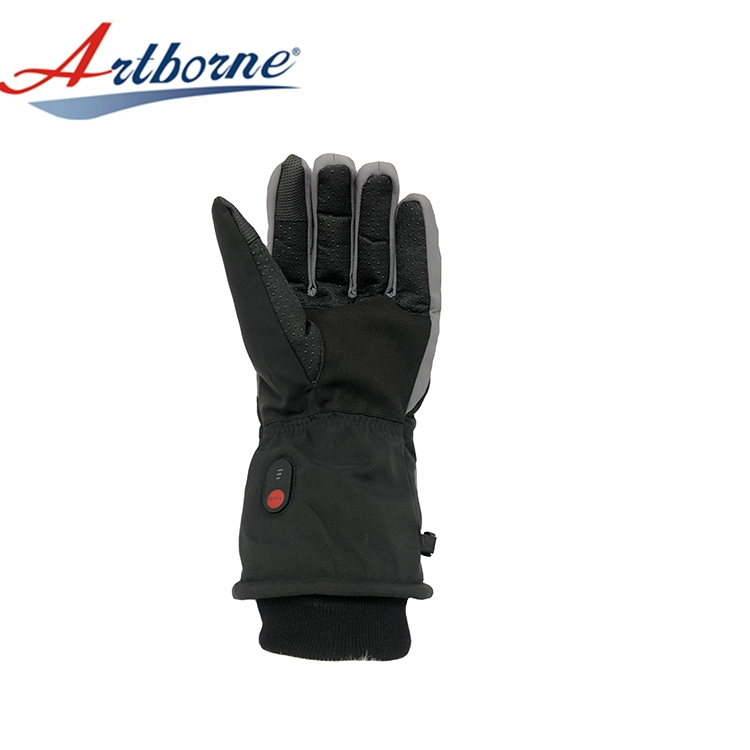 Wholesale Outdoor Sport Rechargeable Battery Hand Winter Warm Waterproof Motorcycle Ski Electric Heated Glove Heating Pad