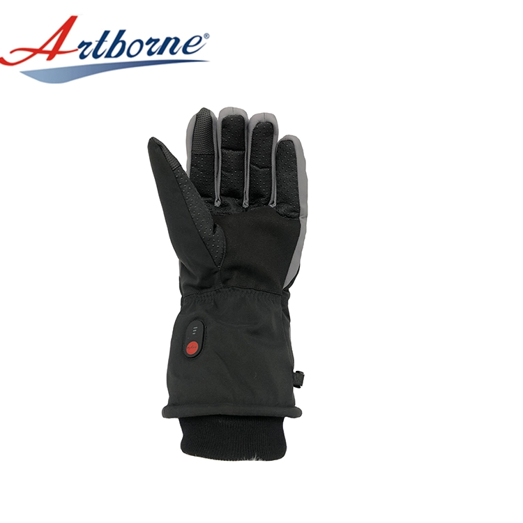 Wholesale Outdoor Sport Rechargeable Battery Hand Winter Warm Waterproof Motorcycle Ski Electric Heated Glove Heating Pad